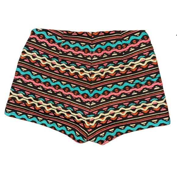 H&M x COACHELLA High Waist Bright Boho Festival Shorts - Picture 3 of 8